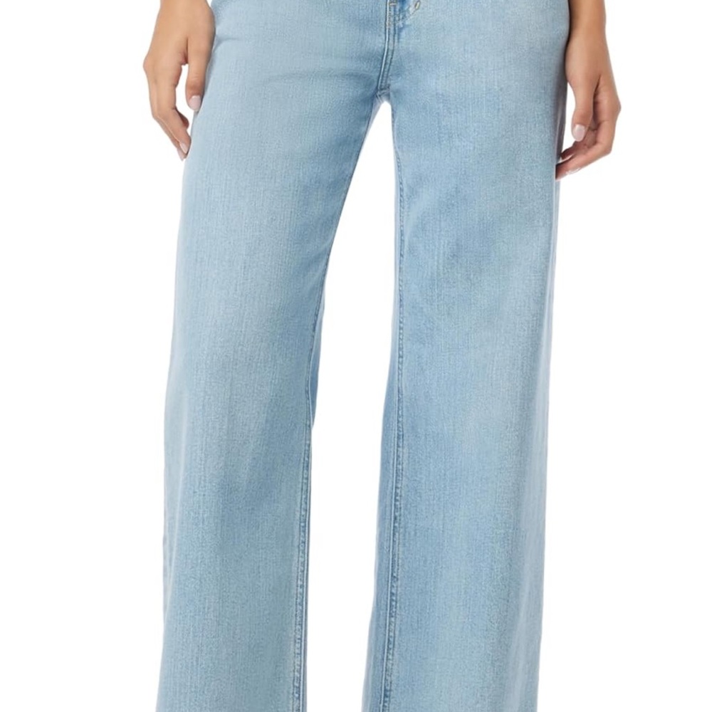 Hudson Jeans Light Wash Wide Leg Flare Jeans